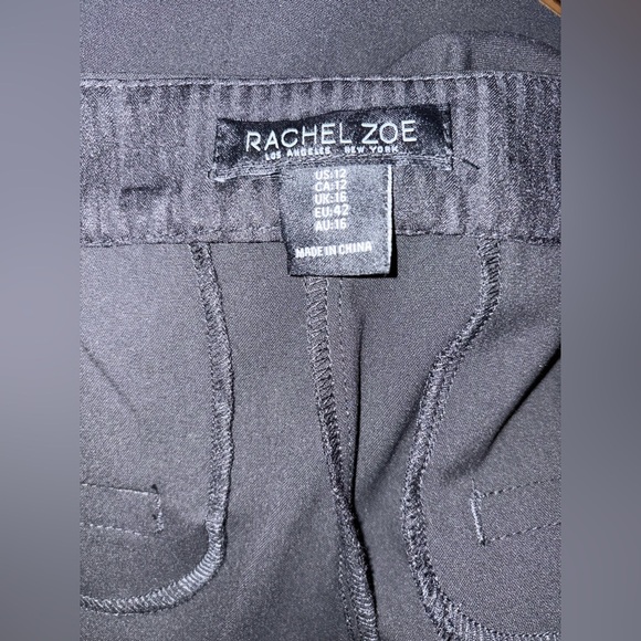 Rachel Zoe Wide Leg Capri Dress  Pants Size 12 - Picture 3 of 4
